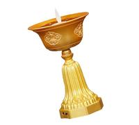 ZHGFXIN Buddhist LED Prayer Light Simulated Butter Lamp With Warm Flickering Glowing USB Charging For Home Temple Worship Light