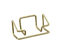ZHGFXIN Metal Card Stand Large Capacity Business Card Organiser Display Stand Hold Up To 70 Sheets For Office Desk Organization High Capacity Metal For Business Meetings