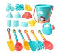 ZHGFXIN Todder Beach Toy Sand Gadgets For Kids Shovel Bucket Watering Pot Colorful Molds Baby Birthday Gifts Beach Games For Kids
