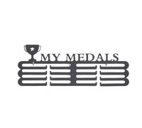 ZHGFXIN Wall Mounted Medals Display Rack Sport Award Storage Stand For Athletes Multifunctional Metal Holder Shelf Versatile Display