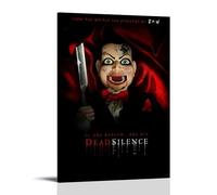 ZHGOOVT Dead Silence Vintage Aesthetic Movie And Amazing TV Series Canvas Poster Wall Art Decorative Painting Bedroom Painting Posters 08x12inch(20x30cm) Frame-style