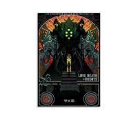 ZHGOOVT Love, Death & Robots Vintage Aesthetic Movie And Amazing TV Series Canvas Poster Wall Art Decorative Painting Bedroom Painting Posters 20x30inch(50x75cm) Unframe-style