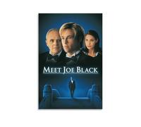 ZHGOOVT Meet Joe Black Vintage Aesthetic Movie And Amazing TV Series Canvas Poster Wall Art Decorative Painting Bedroom Painting Posters 12x18inch(30x45cm) Unframe-style