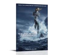 ZHGOOVT The Day After Tomorrow Vintage Aesthetic Movie And Amazing TV Series Canvas Poster Wall Art Decorative Painting Bedroom Painting Posters 24x36inch(60x90cm) Frame-style