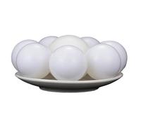 ZHGUIMING 1-100pcs White POM Plastic Ball Precision Solid 1 2 3 4 .5 6 7 8 9 10 11 12 14 15 16 17 18 20 24 25 28 30 32 mm to 50mm(50Pcs,4.763mm)