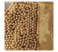ZHGUIMING 1-10Pcs OD 4mm 5mm 6mm 7mm 8mm 10mm 12mm14mm16mm18mm20mm25mm Precision Hollow Thickened Copper Ball Glossy Decorative Brass(4mm-10pcs)