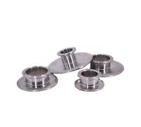 ZHGUIMING 1.5" 2" 2.5" 3" 3.5" 4" Tri Clamp Reducer Short Flange OD End Cap Reducing SUS 304 Stainless Steel Sanitary Home Brew Beer(106mm-64mm)