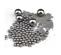 ZHGUIMING 1000Pcs 304 Stainless Steel Balls Dia 0.5 .6 .7 .8 .9 1 2mm to 3.175mm Solid Precision Spherical Ball Beads(3.175mm)