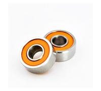 ZHGUIMING 10pcs Hybrid Ceramic Bearing Stainless casting Spinning Fishing Reels 4x10x4mm 5x8x2.5 6x12x4 8x12x3.5 mm Mini Ball Bearings(SMR104 4X10X4mm)