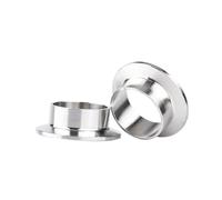 ZHGUIMING 12.7-254mm 0.5" 1.5 "2" -10" Tri Clamp Ferrule Butt Welding SUS 304 316L Stainless Steel Pipe Fitting Connector(SUS316L,Pipe OD - K Flange_22MM K34MM)