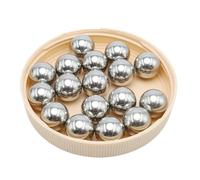 ZHGUIMING 304 Stainless Steel Ball 2/3/4/5/6-20mm Solid Smooth Bearing Precision Spherical Bead(2pcs 20mm)