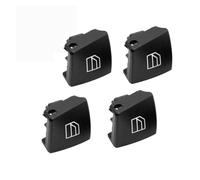 ZHGUIMING 4Pcs/Set Window Switch Button Cover Cap for W204 G-Klasse W463 GLS X166 W212 S204 Accessories