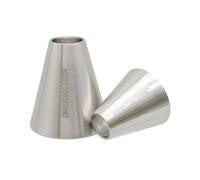 ZHGUIMING DIN Standard DN10-DN100 12-104mm Tube OD Butt Weld Reducer SUS 304 316L Stainless Steel Pipe Fitting Connector Homebrew(316,18x12 DN15XDN10)
