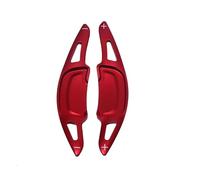 ZHGUIMING For 3 CX30 CX-30 2020 2021 Aluminum Car Shift Paddles Steering Wheel Paddles Extension Styling 2pcs(Red)