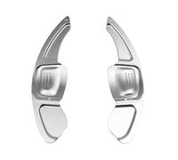 ZHGUIMING For 8 MK8 2020 2021 Car Steering Wheel Shifter Paddle Car Styling Interior Decoration Accessories Zinc alloy 2pcs(Silver)