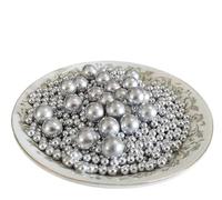 ZHGUIMING Solid Pure Aluminum Balls 0.5mm 1mm 2mm 3mm 4mm 10mm 17mm 18mm 19mm 20mm 30mm Smooth 1060/1070 Bead(2mm-100pcs)