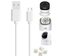 ZHHSUNY 13ft Baby Monitor Cord, Compatible for LBTech, Owlet, Infant Optics, e-ufy, Moonybaby, VAVA,V-tech, Security Camera USB Charger Cable