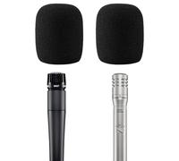 ZHHSUNY 2pcs SM81 Foam Microphone Windshield for Noise Reduction Compatible with Shu-re SM81 SM57 KSM141, Water Washable Microphone Protective Covers Noise Filter