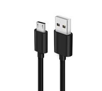 ZHHSUNY 6Ft Micro USB Charging Cord Fit for Simple-human Mirror 5" 8" Round Lighted Makeup Mirror Charger Adapter (Black)