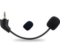 ZHHSUNY Mic Replacement Detachable 3.5mm Noise Cancelling Mic Compatible with Kingston 2022 Hyper-X Cloud II 2nd Version Applicable to PS-4 PS-5 PC Wireless Headset Games