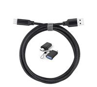 ZHHSUNY USB C Cable for (El-gato) HD60 S+, HD60 X Game Capture Card & Wave 3, XLR Condenser Mic - Super Fast Charging Cable with Adapter (6.6 FT)