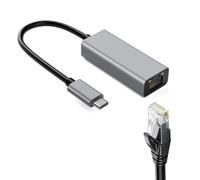ZHHSUNY USB C Ethernet Adapter, RJ-45 USB C to Gigabit Ethernet Network LAN Compatible for MacBook Pro Air, i-Phone15, i-Pad Pro, Windows XP, Vista 7 8 10, Mac OS, Linux, Plug and Play