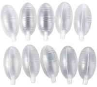 Zhhuoc 10Pcs Transparent Squeaky Noise Maker Bb Squeakers Squeakers Repair Fix Insert Replacement Plastic Dog Cat Parrot Bird Rabbit DIY Toys Accessories, Squeakers for Dog Toys