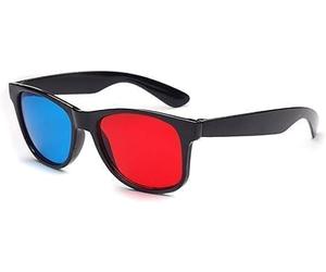 Zhhuoc 1Pc 3D Glasses,3D Viewing Glasses,Universal TV Movie Dimensional Video Frame 3D,DVD Game 3D Style,Televisions Accessories, Weightlight Simple Design (Red and Blue)