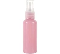 Zhhuoc 1Pc 50ML Pink Refillable Bottles, Candy Color Empty Bottles, Mini Perfume Bottle, Shampoo Cosmetic Container, Fine Mist Spray Bottle, Plastic Bottle, Refillable Cosmetic Spray Bottles