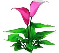 Zhhuoc 1Pc Decoration Artificial Aquatic Plant Waterweed Craft Silk Flower Aquarium Décor Plastic Plants Aquarium Décor Accessories