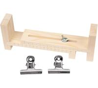 Zhhuoc Paracord Jig Bracelet Maker - Wooden Jig with Bracelet Maker Knotters Tool Kit for DIY Craft Braiding Weaving Jewelry Making Kits