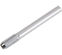Zhhuoc Silver Pencil Extenders Dual Head Pencil Extender for Artists Adjustable Metal Handle Pen Holder Lengthener for School Office Desk Supplies Holders and Dispensers Accessories