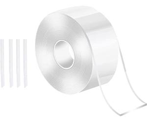 Zhhuoc Transparent Nano Tape Bubbles, Creative DIY Multiple Play Methods Intellectual Development Tape Kneading Toys, Double Sided Nano Elastic Bubble DIY Craft Kit for Party