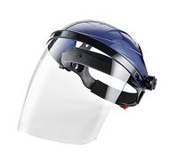 Zhi Jin Adjustable Clear Safety Face Shield Visor Screen Mask Helmet Anti Scratch Splash Eye Protection Cover Blue