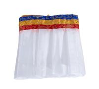 ZHIDAISHI Buddhist Tablecloth,Shrine Cloth,4.6m Tibetan Style Curtains White Home Decor Table SurroundFeng shui tablecloth