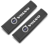 ZHIDZ 2Pcs Seat Belt Pads for Volvo S40 S60 S80 S90 V40 V50 V60 V90 C30 C70 XC40 XC60 XC90, Soft Safety Strap Shoulder Protector Strap Covers Prevent Strangulation Marks Accessories