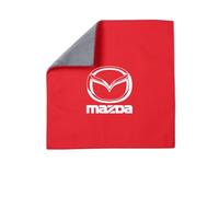 ZHIDZ Car Cleaning Cloths for Mazda 2 3 6 CX-3 CX-5 CX-30 CX-60 CX-80 MX-30 MX-5 Axela BT-50, Microfiber Car Towel Super Absorbent Giant Car Drying Cloth Cleaning Care Accessories,S-Red