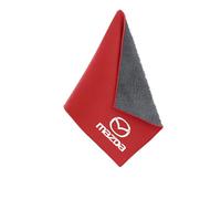 ZHIDZ Car Cleaning Cloths for Mazda 2 3 6 CX-3 CX-5 CX-30 CX-60 CX-80 MX-30 MX-5 Axela BT-50, Microfiber Car Towel Super Absorbent Giant Car Drying Cloth Cleaning Care Accessories,M-Red