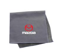 ZHIDZ Car Cleaning Cloths for Mazda 2 3 6 CX-3 CX-5 CX-30 CX-60 CX-80 MX-30 MX-5 Axela BT-50, Microfiber Car Towel Super Absorbent Giant Car Drying Cloth Cleaning Care Accessories,L-Grey
