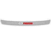 ZHIDZ Car Rear Bumper Protector for Mazda 2 3 6 CX-3 CX-5 CX-30 CX-60 CX-80 MX-30 MX-5 Axela BT-50, Ultra-Lightweight Carbon Fiber Car Door Sill Protectors Durable Sticker Accessories,A