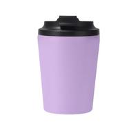 ZHIFENGYUAN Stainless Steel Insulated Coffee Cup with Spill Proof Lids,12oz(350ml),Unbreakable Durable,Reusable Drinking Cup,Gift for hot Cold iced, Travel Mug for Child Adults Outdoor(Light Purple)