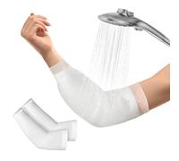 ZhiGu PICC Line Shower Cover for Upper Arm Large, Watertight Arm Shower Protector for PICC Line, Chemotherapy, Home Antibiotic Infusion and Surgery New Liquid Silicone Material