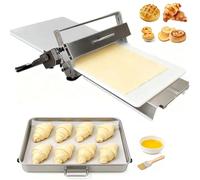 ZHIGUANYUN Croissant Dough Roller, Commercial Folding Dough Roller for Thicknesses from 0 to 25 mm, Large Non-Stick Panel, for Home Kitchens TypeB