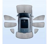 ZHIHAOLIHAI Car Internal Thermal Blind for Toyota Estima/Previa 2006-2018, Foldable Front Windscreen Sunshade Cover Waterproof Side Window Screen Protector Accessories,C/8pcs