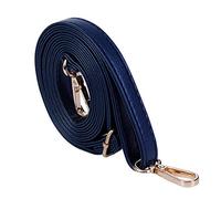 Zhiheng 1pc Faux Leather Crossbody Straps for Purse Making, 70cm-130cm Adjustable Belt Bag Strap Replacement for Handbags Shoulder Bag (Navy)