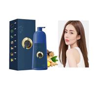 Zhihuashi Caviar Protein Hair Dye Shampoo - Plant-Based Bubble Color Cream for Gray Hair Coverage, Herbal Hair Dye for Men & Women, Suitable for All Hair Types, Easy-to-Use Korean Formula