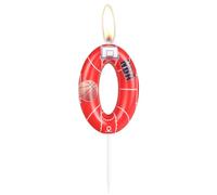 ZHIHUI Birthday Candle Basketball Themed Party Decorations, Basketball Happy Birthday Candles for Cake Decorating, Boys Girls Kids Birthday Cake Topper Reunions Theme Party Supplies (Number 0)