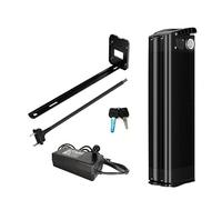 ZHIKAN Ebike Battery 36V/48V, 15.6AH 18AH 20AH 21AH Lithium Ion Battery Electric Bike Battery with Charger and BMS Protection Board, for 250W 350W 500W 1000W Electric Bicycle Scooter Motor (36V15.6Ah)