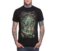 ZHINAN Fashion Parkway Drive Kraken Slim-Fit T-Shirt Cotton Short Sleeve Mens Funny Cool T-Shirt Funny Black M