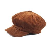 ZHINIAN Corduroy Newsboy Cap Men and Women Vintage Classic 8 Panel Gatsby Ivy Hat Flat Beret Cap Outdoor Travel Fishing Caps